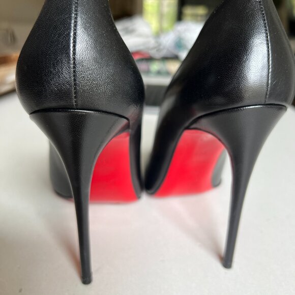 Christian Louboutin Leather " SO KATE" Pumps - Size 38.5 - Picture 3 of 4